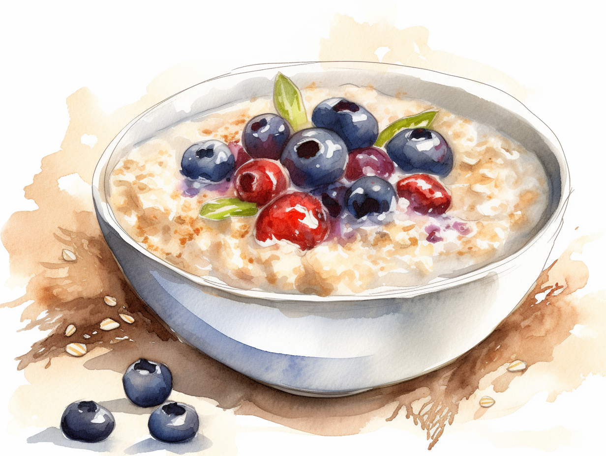 oatmeal cliparts
