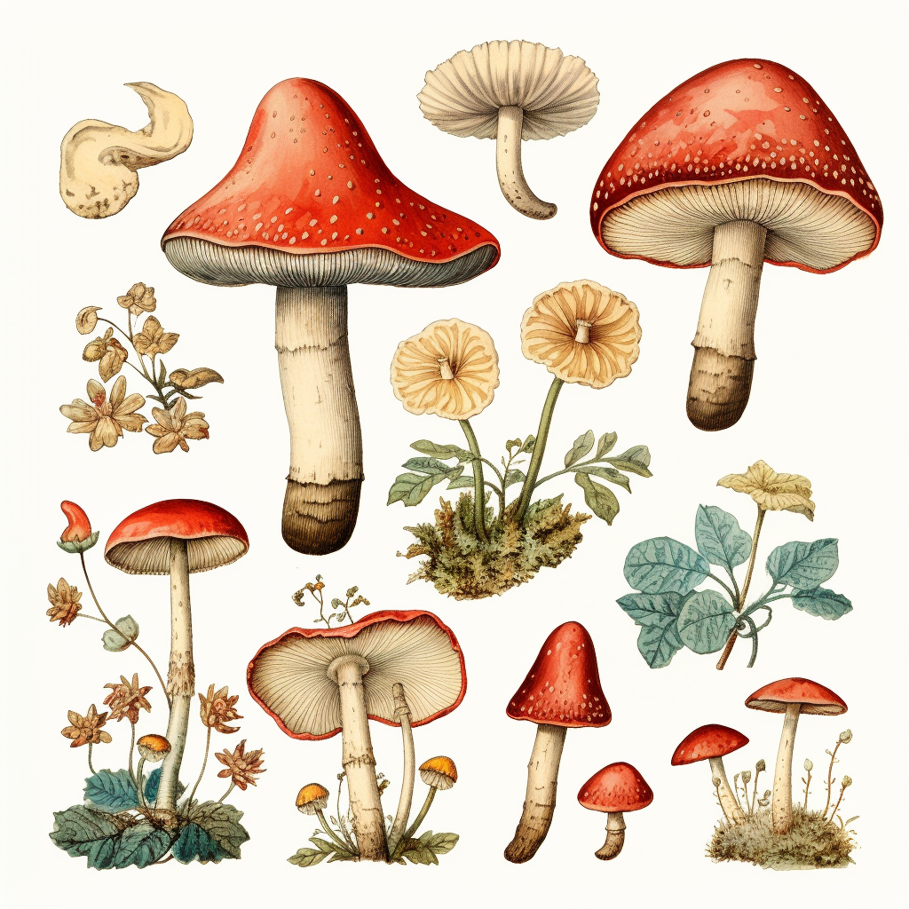 fungi cliparts