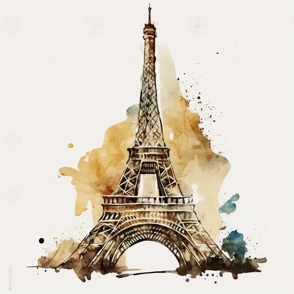 eiffel tower clipart