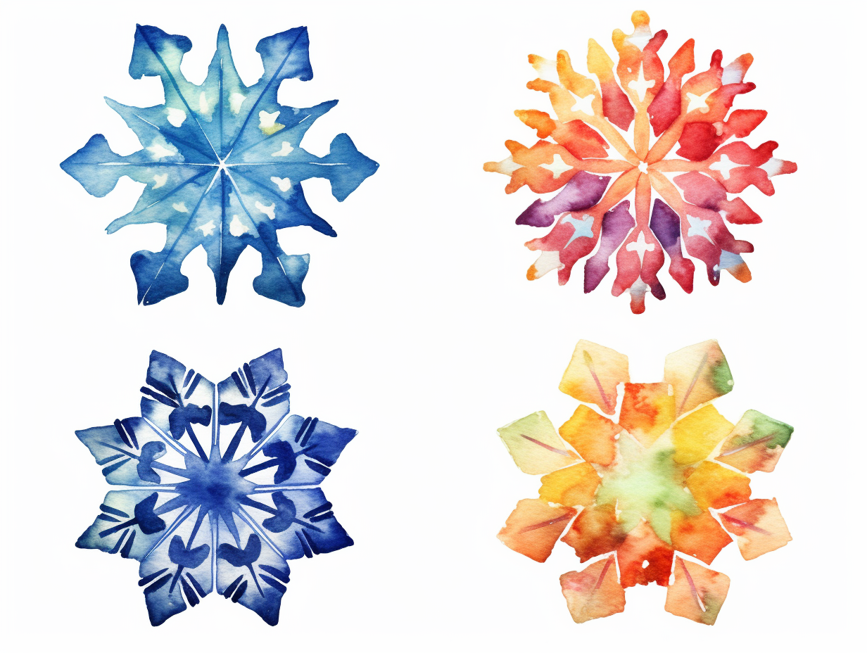 images of snowflakes clipart