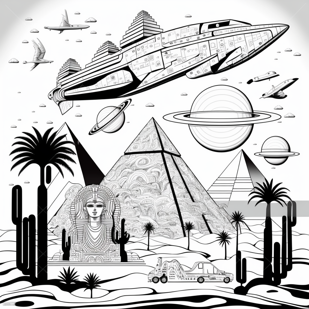 egyptian pyramid clipart
