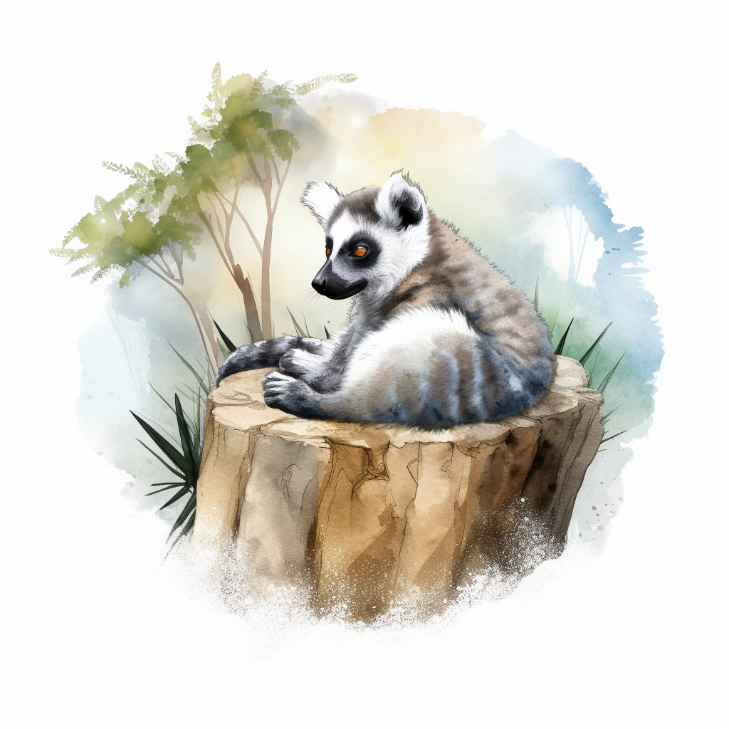 lemur clipart