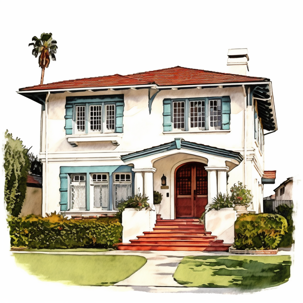 old house clipart