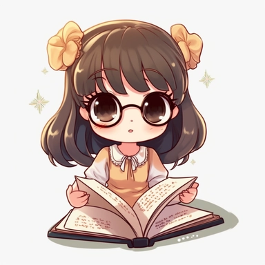 clipart, kawaii chibi, Bible book