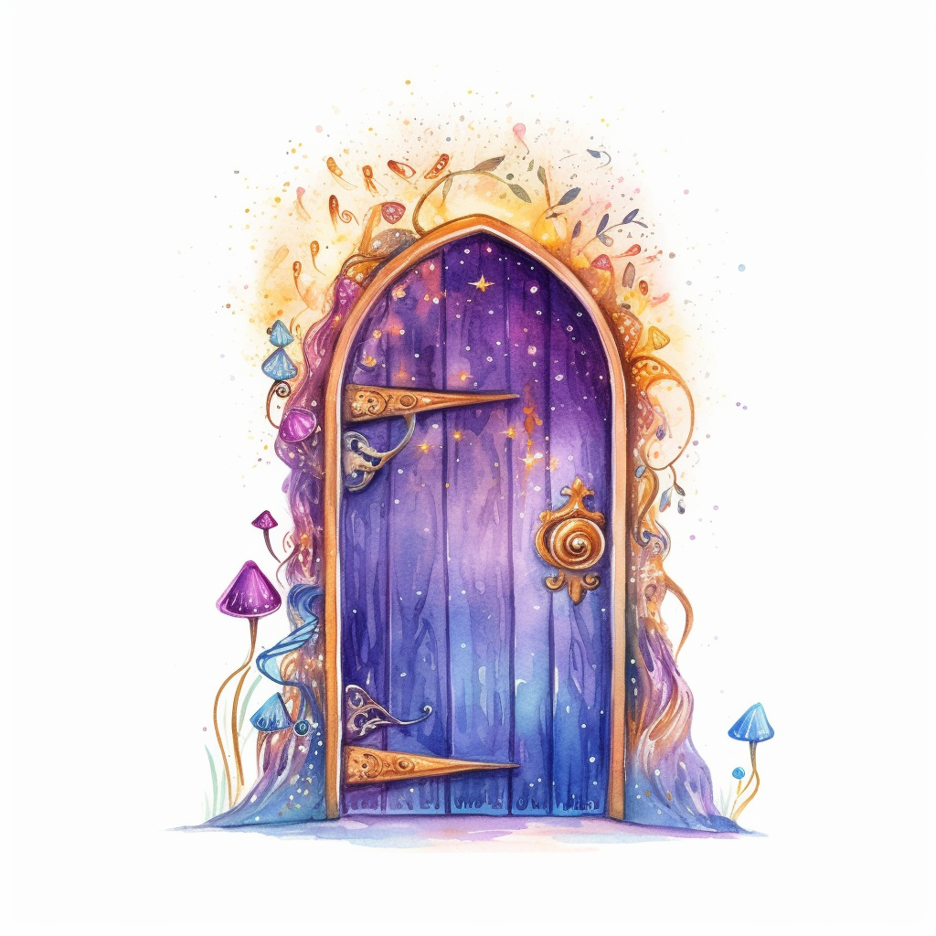 gold door cliparts