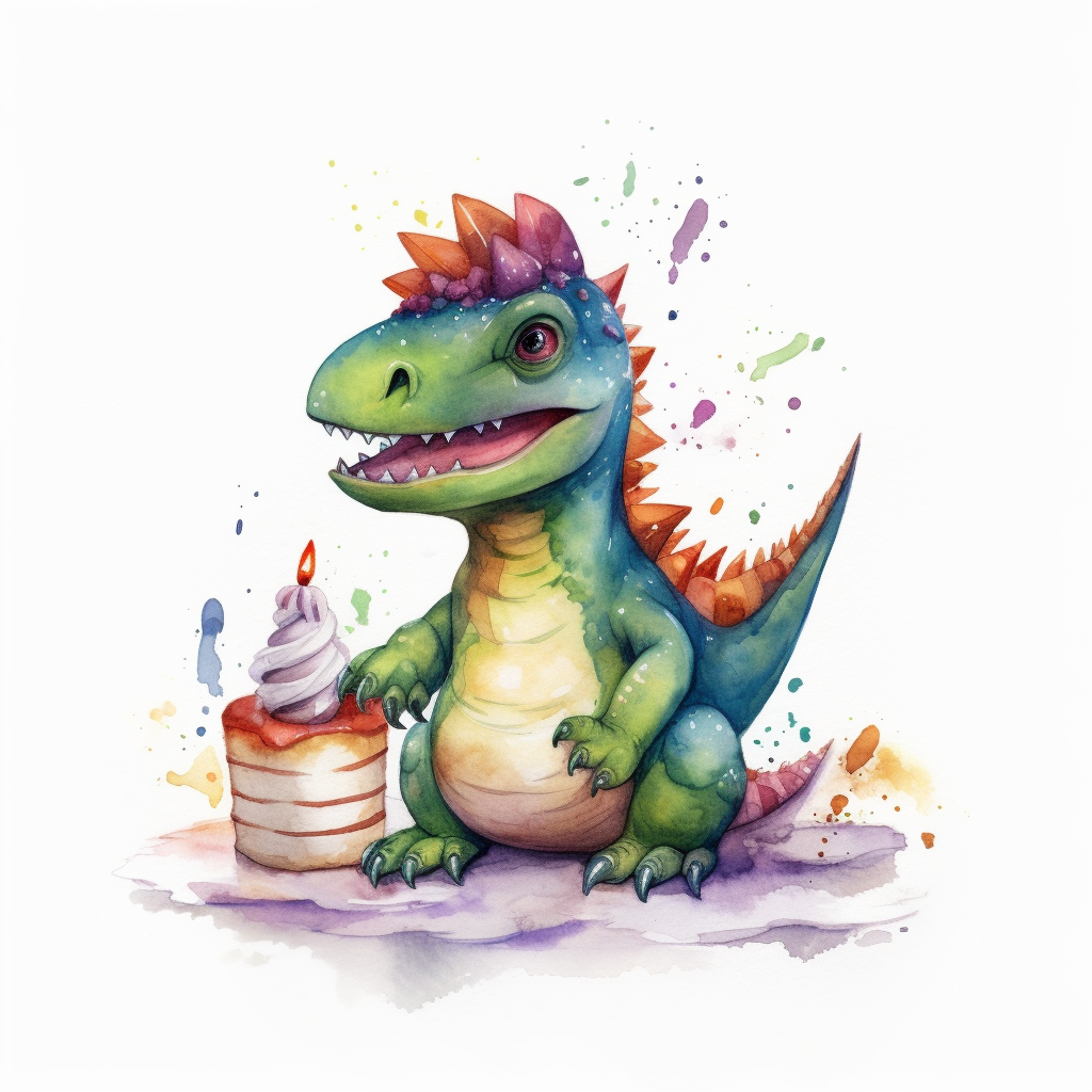 dinosaur birthday cliparts