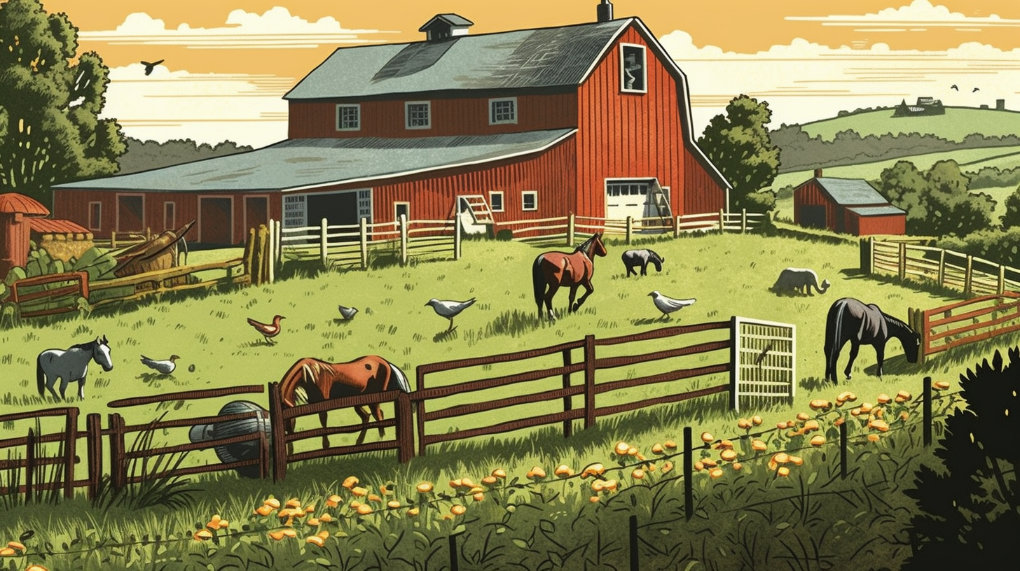 farm cliparts pen