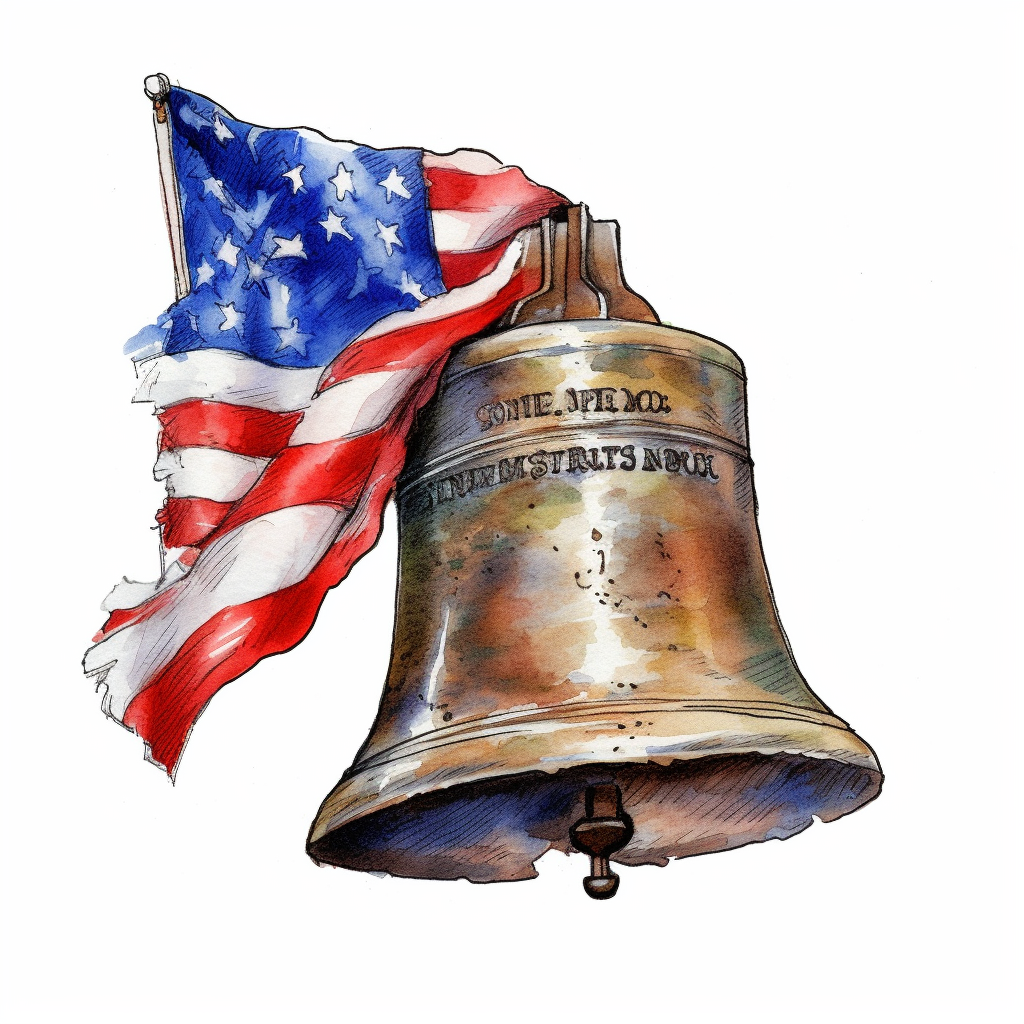 liberty bell clipart