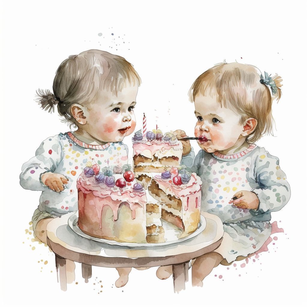 first birthday cliparts