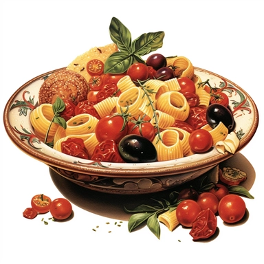clip art, ultra realistic, ultra detailed, single dish of Italian food, delicious, decadent, glorious, stunning, exact, yummy--seed777