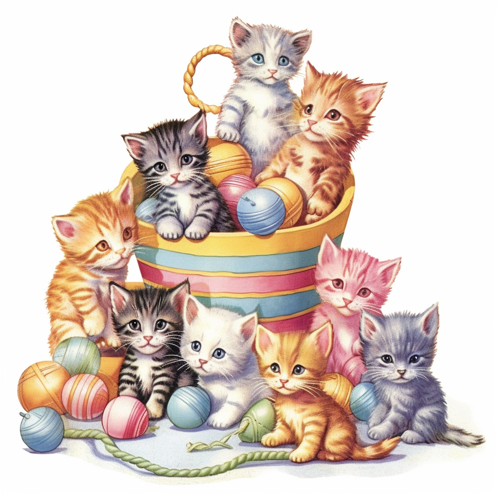 cliparts cat toy