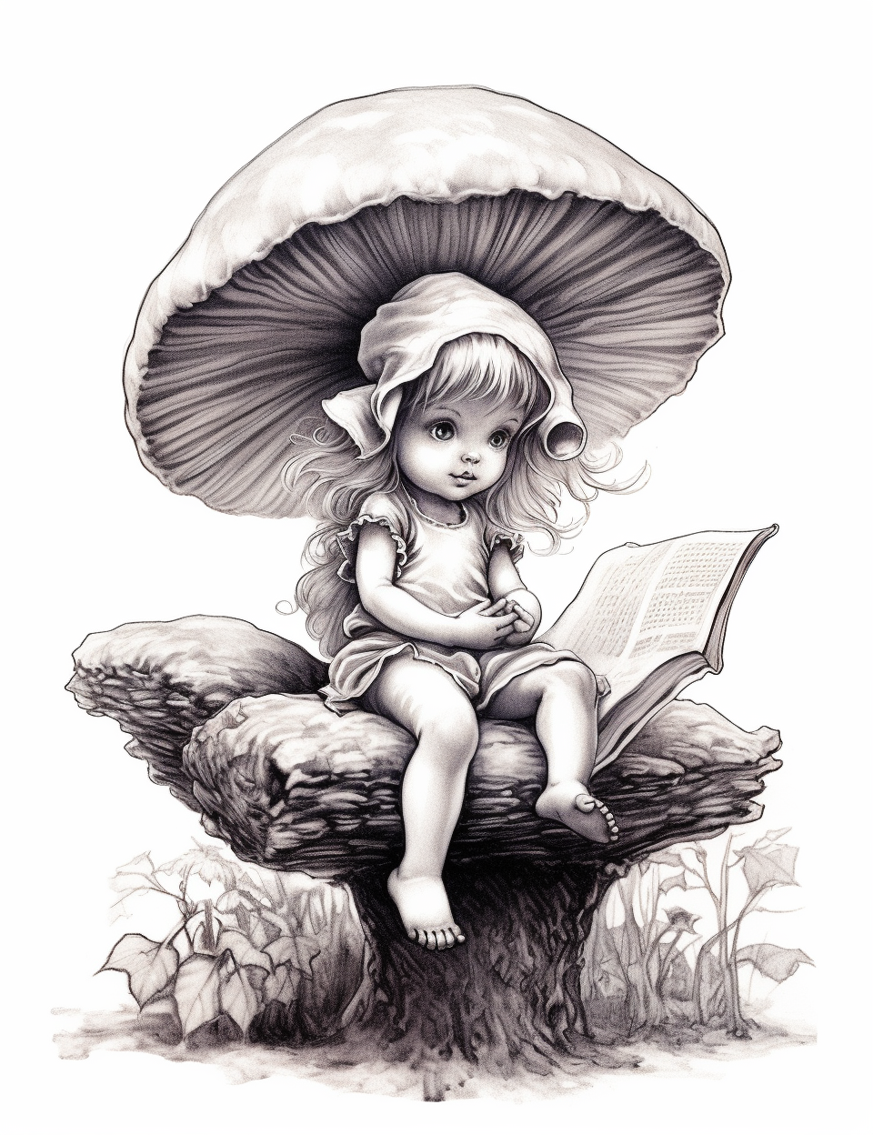 baby reading cliparts