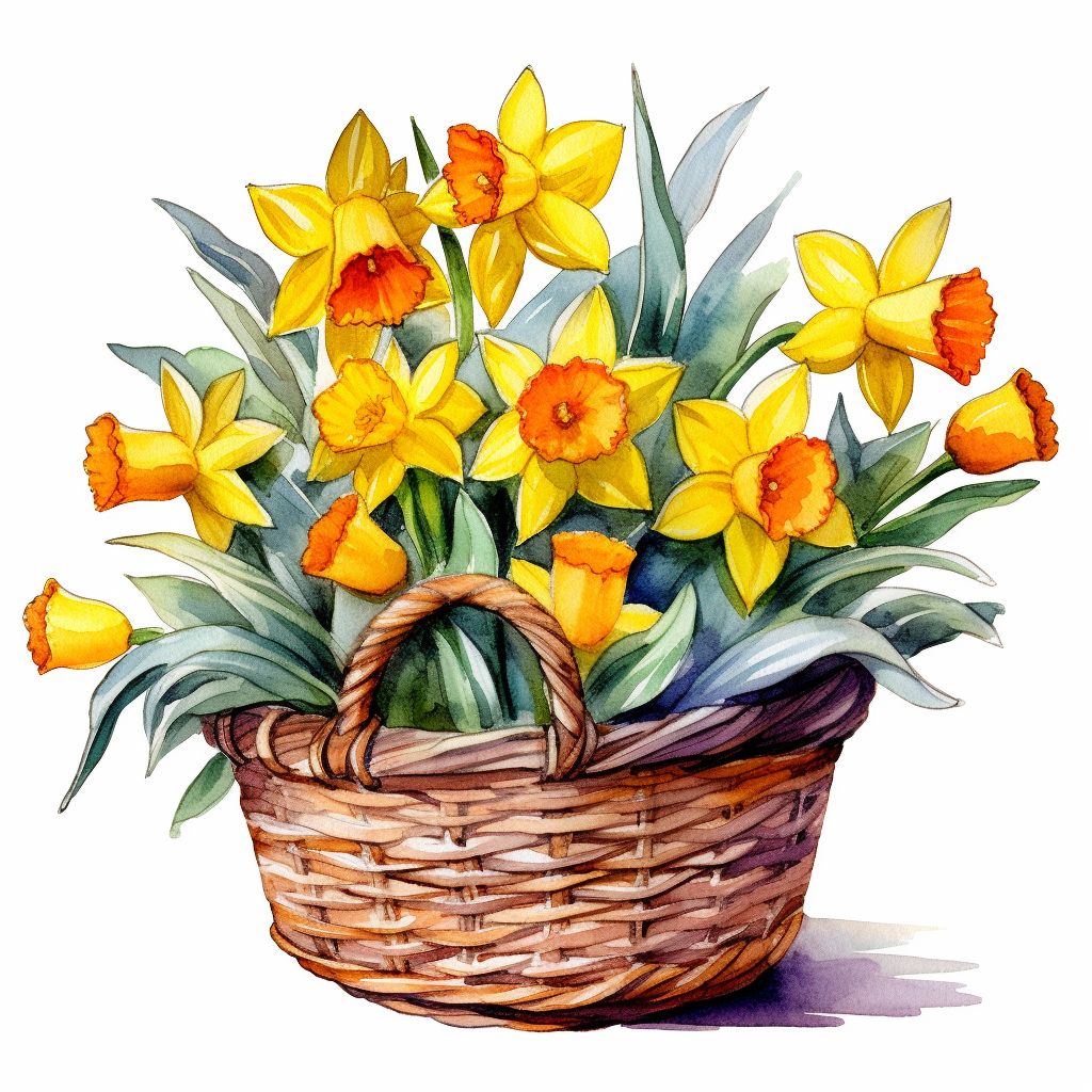 daffodil cliparts