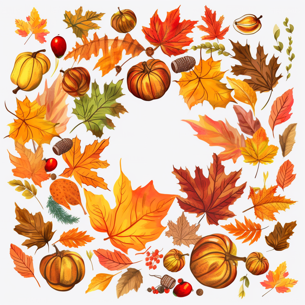 fall wreaths cliparts