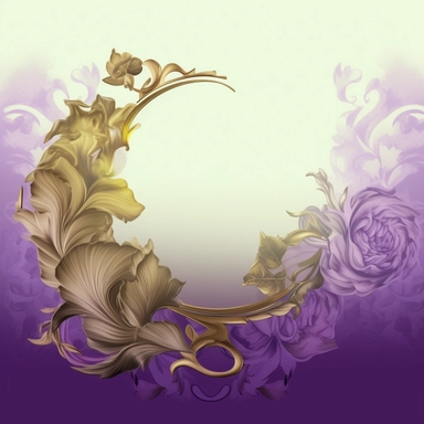 panoramic view, full view, the color purple, elegant, decorative, illustration clipart style, sharp focus, romantic, add beautiful purple peony accent, fantasy, centered, high detail, transparent background, adjust aspect ration to see full image, (--iw 10)
