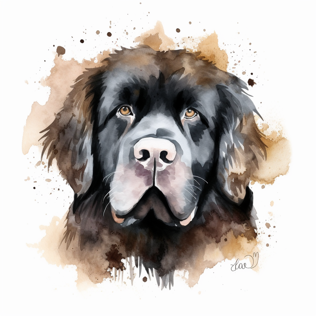 newfoundland puppy cliparts