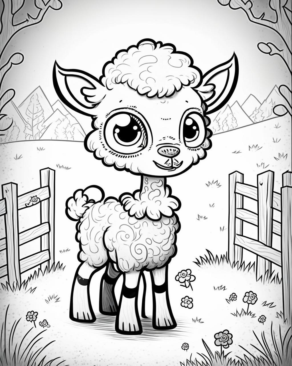 black sheep clipart