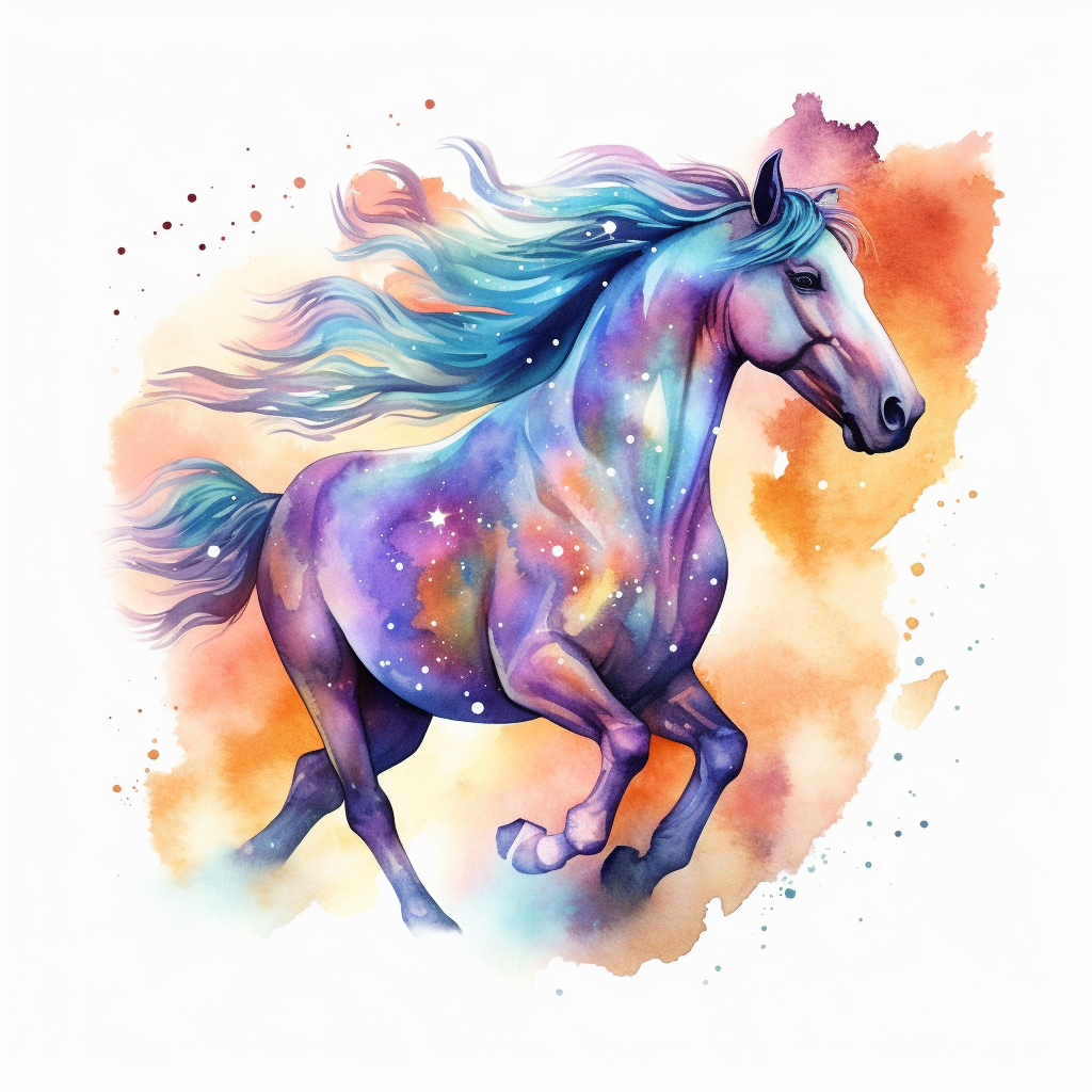 horse star cliparts