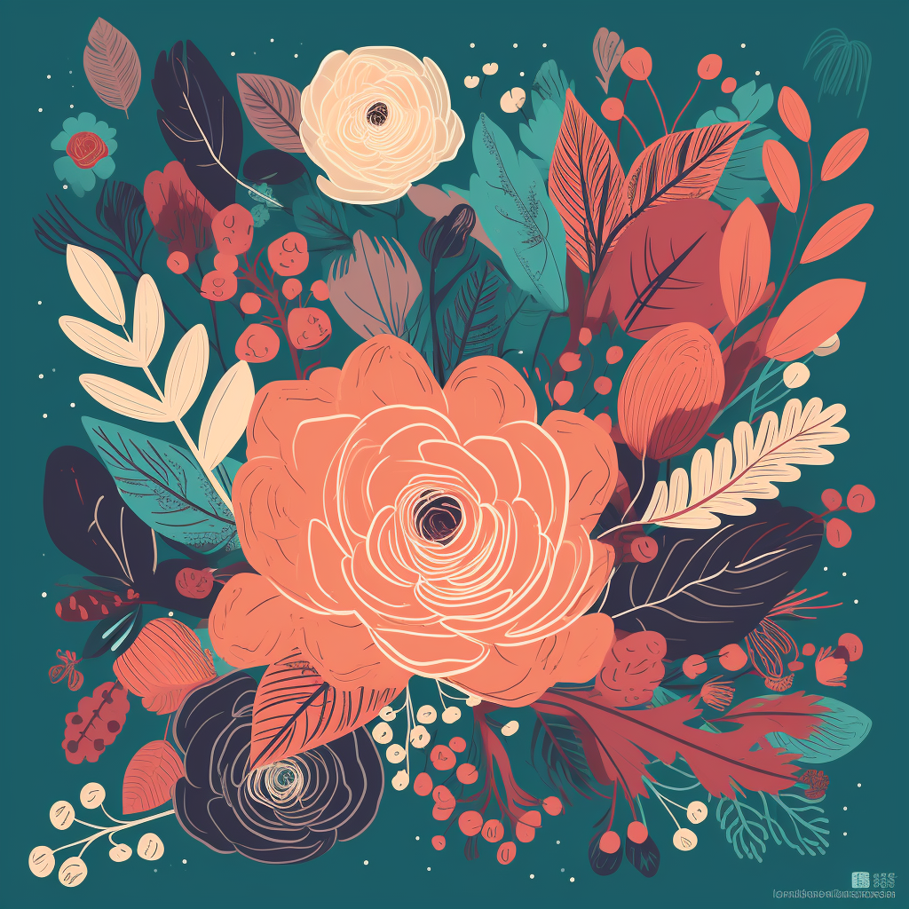 floral design clipart