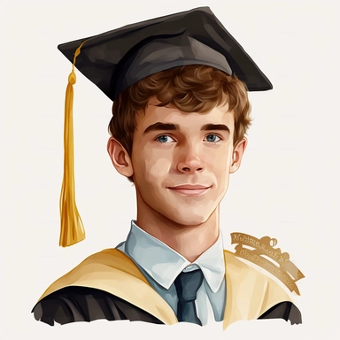 Graduation Graduate Clipart College Boy High School Grad PNG Graduation College Grad Boy Illustration Student Graduation Day Print PNG