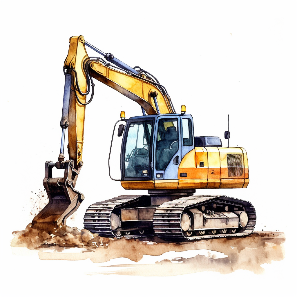 excavating cliparts