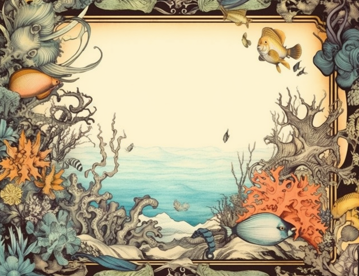 ocean book cliparts