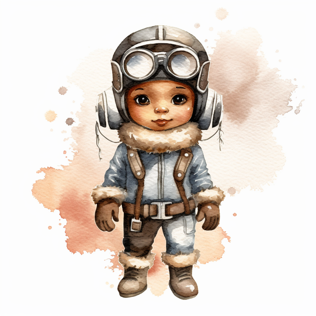 cute aviator cliparts