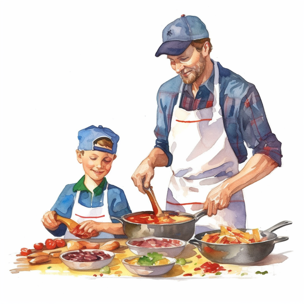 cooking background cliparts