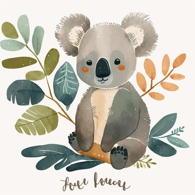 Web search results: Find Download the most popular Watercolor Koala Vectors on Freepik Free for commercial use High Quality Images Made for Creative Projects ... Illustration of a cute cartoon koala isolated on a white background little cute watercolor animals. lizalebedj. australian animals. koala bear. kids animals. 23. Like. Collect. Save. Cute doodle koala ... [2] Find Download Free Graphic Resources for Watercolor Koala. 500+ Vectors, Stock Photos PSD files. Free for commercial use High Qua