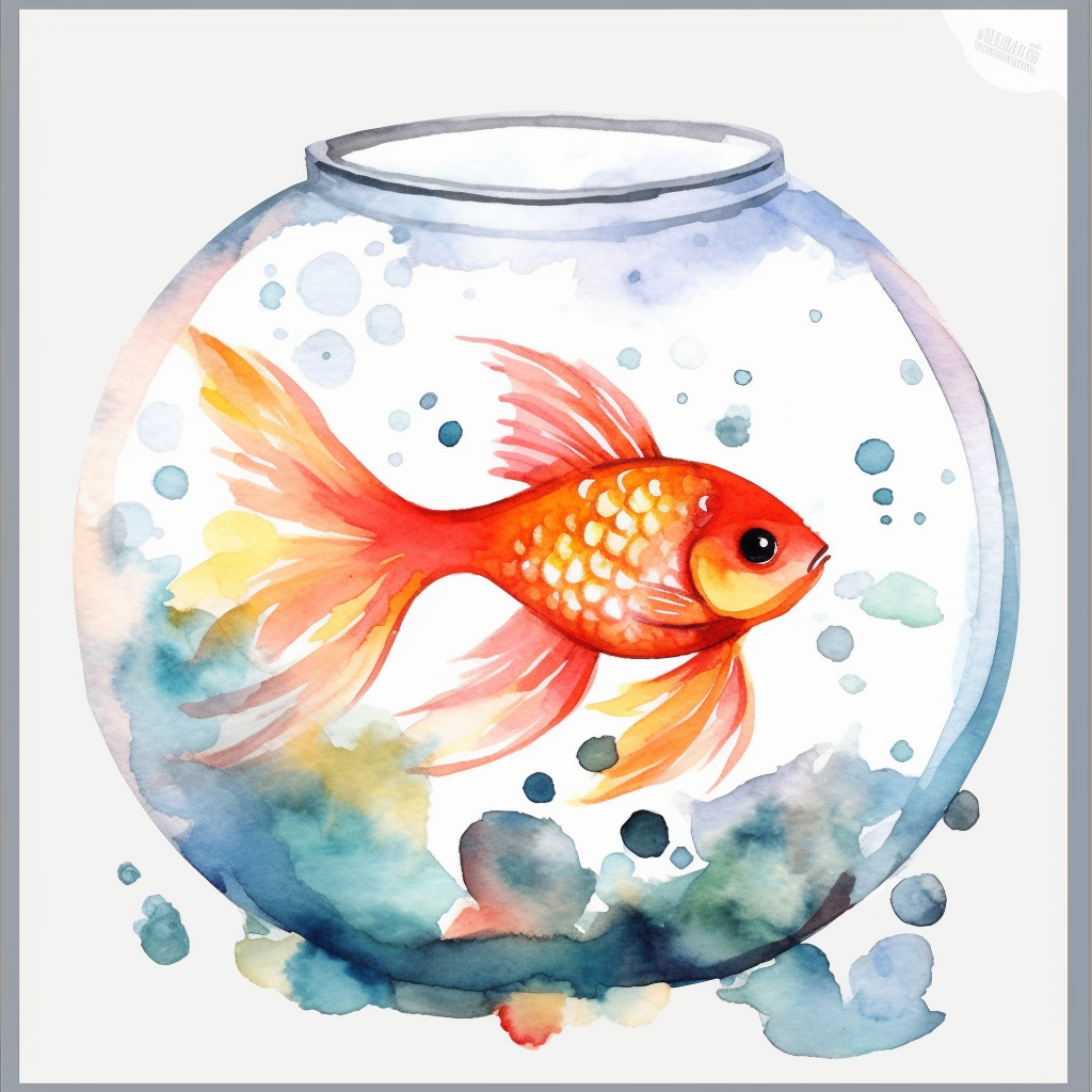 fish bowl clipart