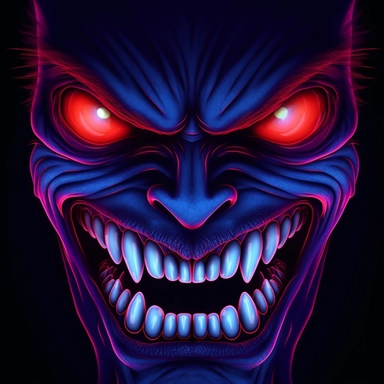 dracula, vampire teeth, glowing eyes, clipart, Halloween, glow in the dark, neon, uhd, vivid, colorful, highly detailed