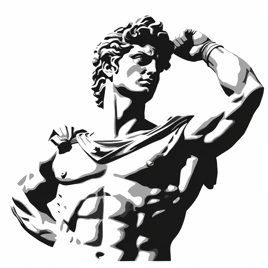 A Greek statue or sculpture, as the name Adonis originally comes from ...