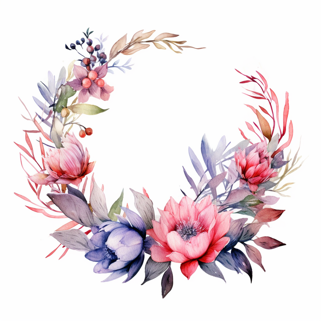 floral cliparts vintage