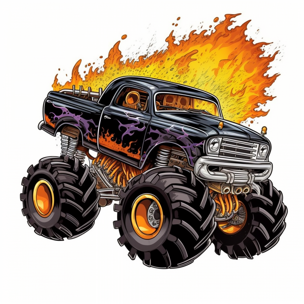 black and white car clipart
