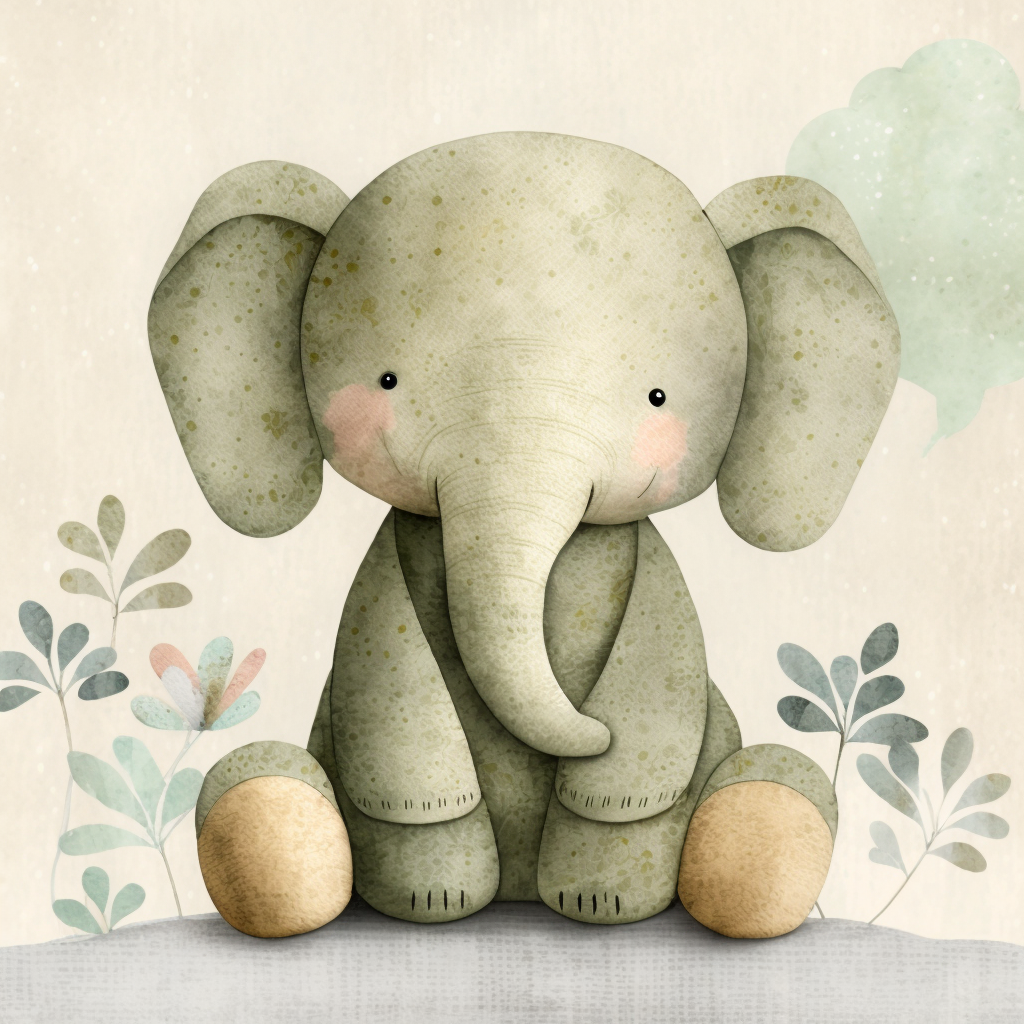 green elephant cliparts