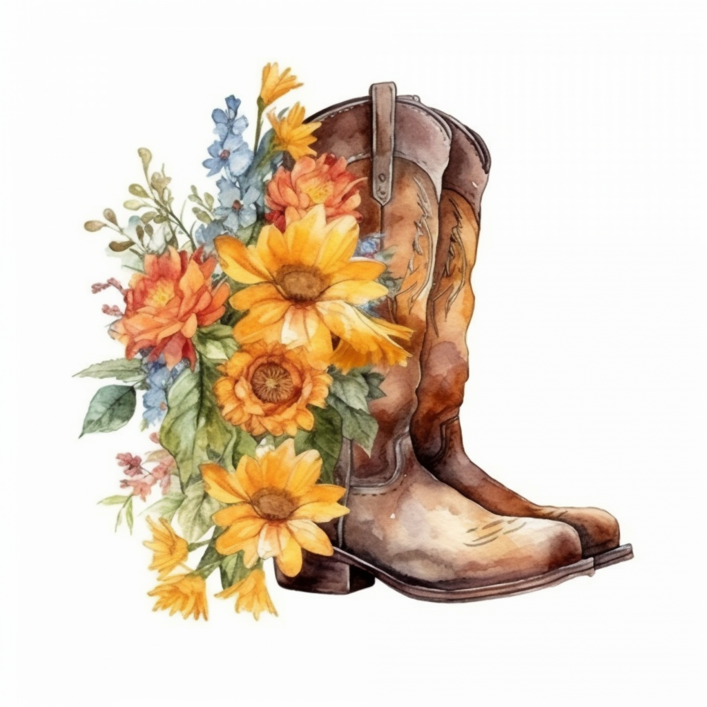 girl cowboy cliparts