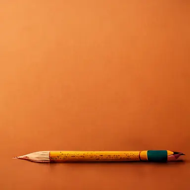 pencil minimalism clipart 3d blender