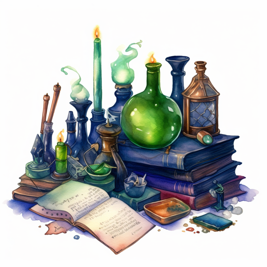 colorful scroll cliparts
