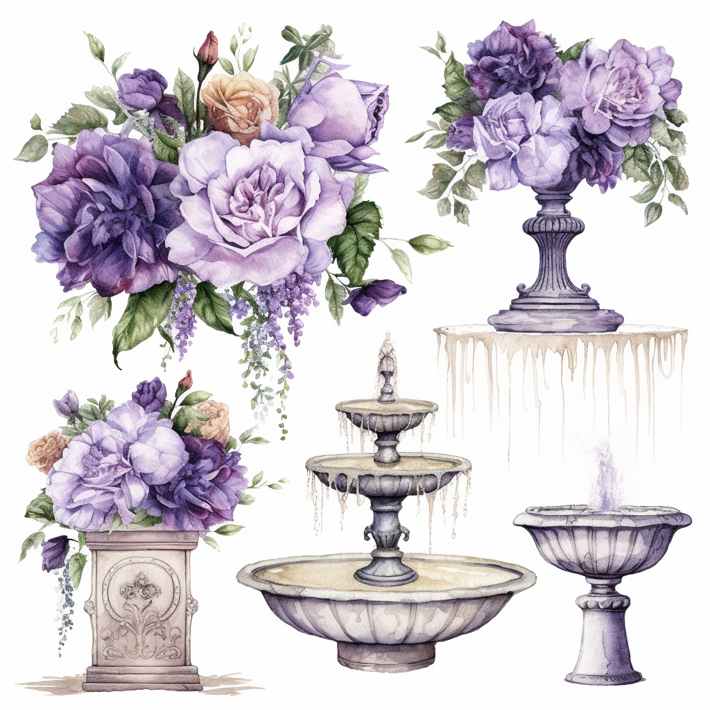 fountain cliparts