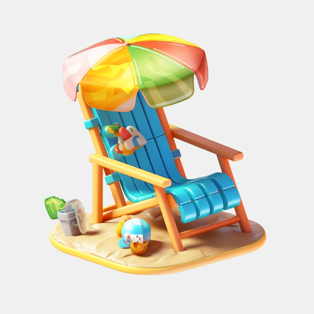beach cliparts vector