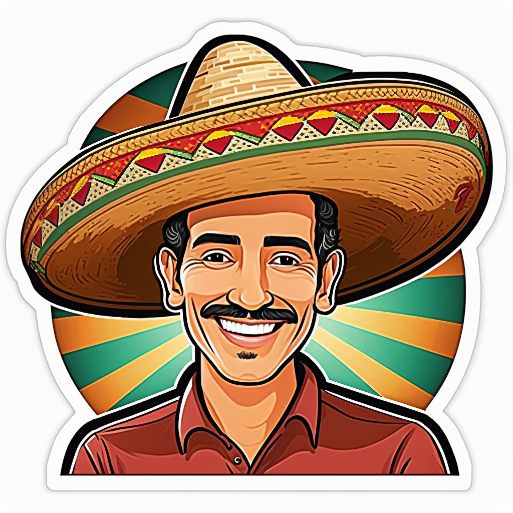 mexican sombrero clipart