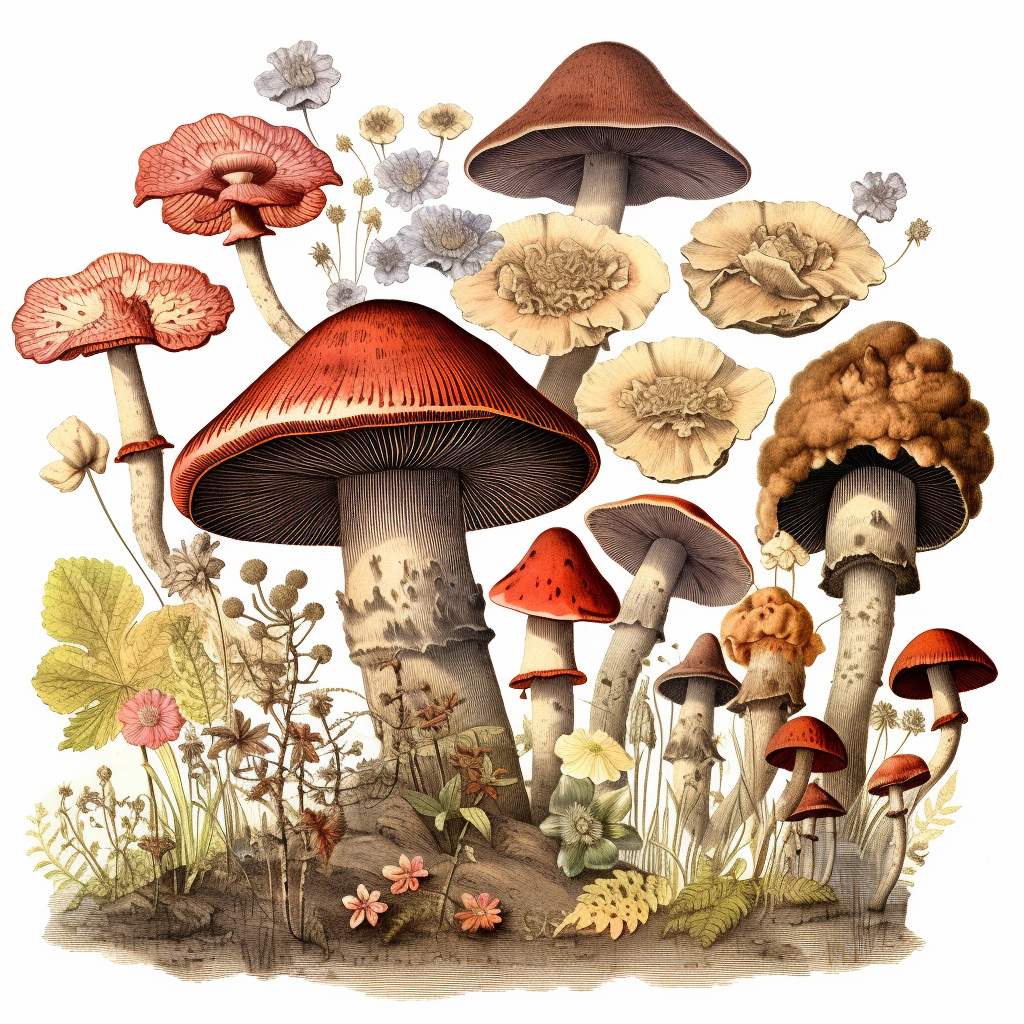 fungi cliparts