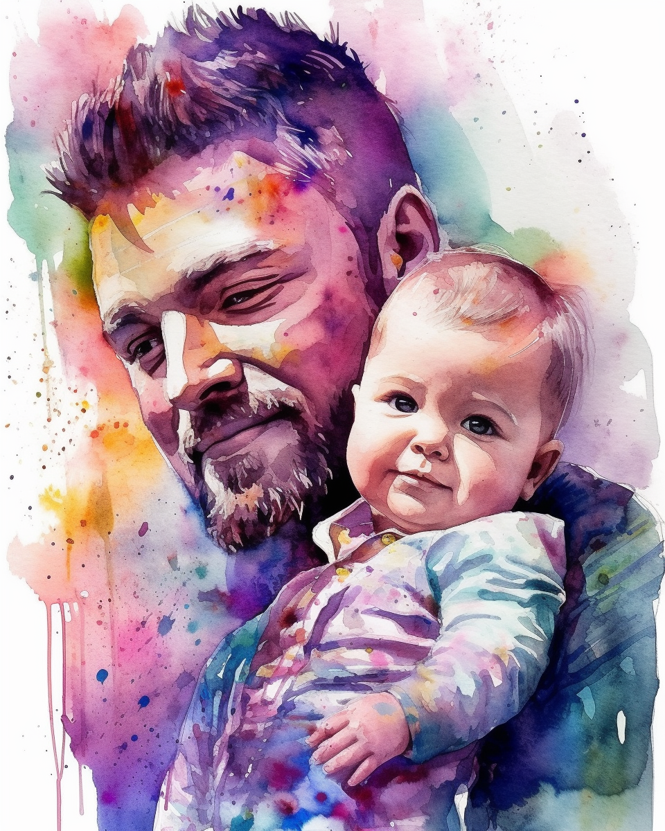 father face clipart