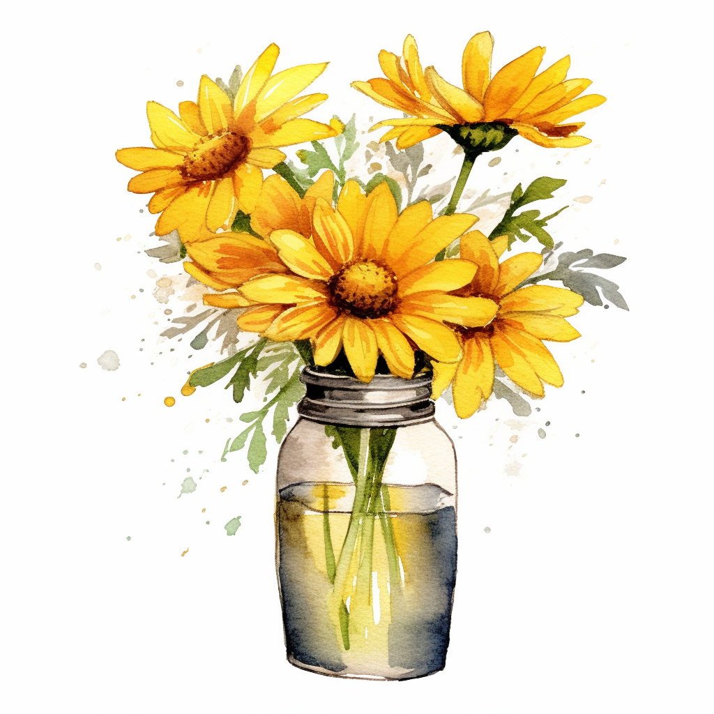daisy flower clipart