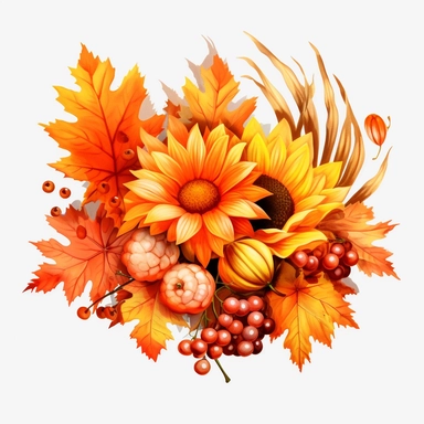 ingle clipart image png graphic of a Hyper Realistic Painting Clipart Season Autumn Fall PNG Illustration