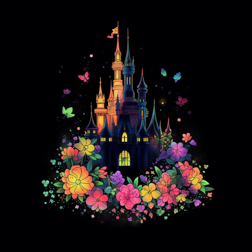 disney castle clipart
