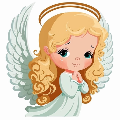 angel clipart with halo