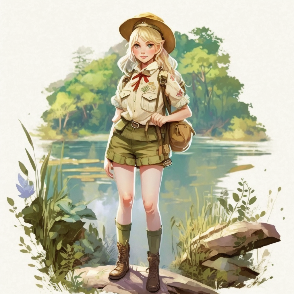 girl scout cliparts