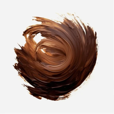brush stroke, brown oil paint, clipart, transparent background