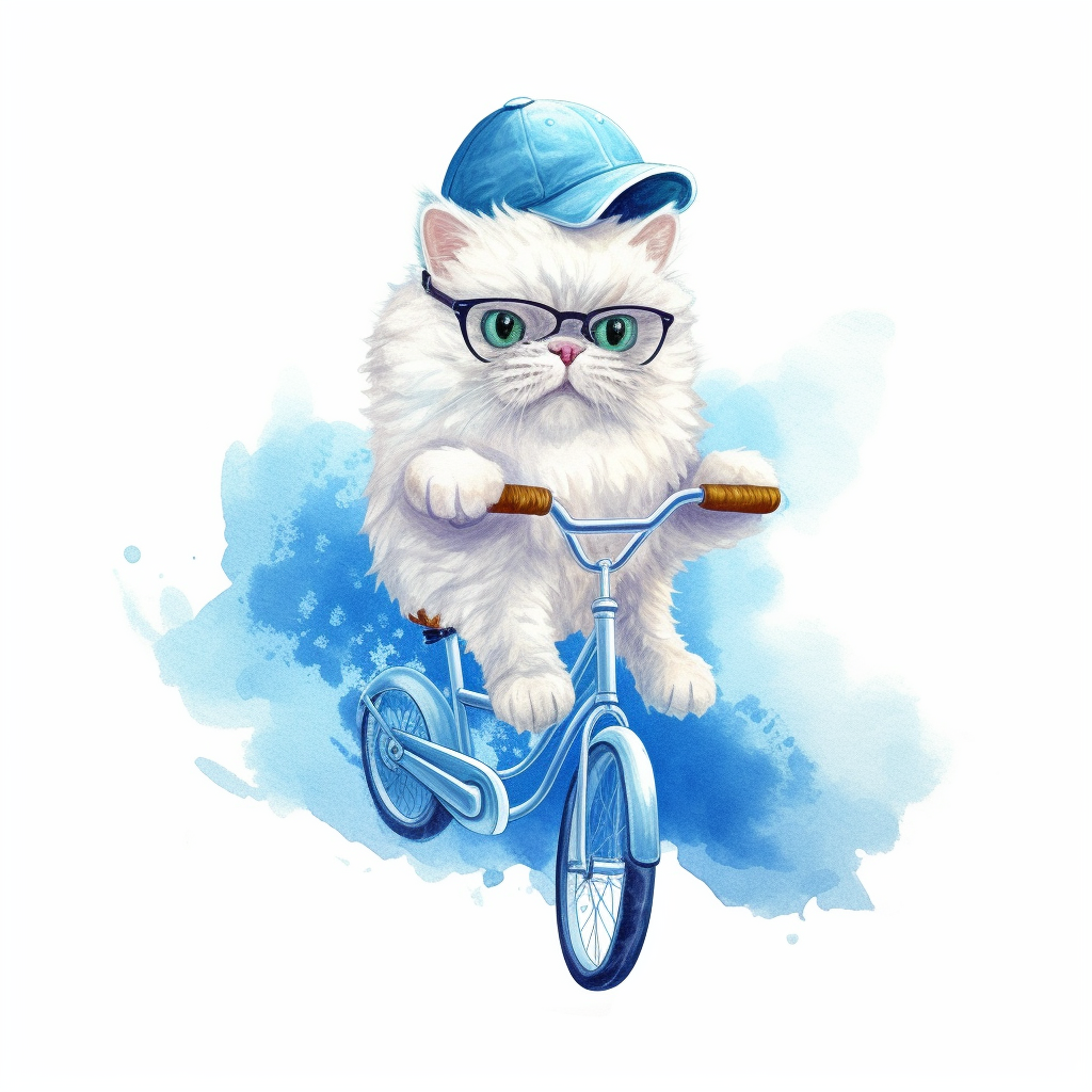 bicycle blue cliparts